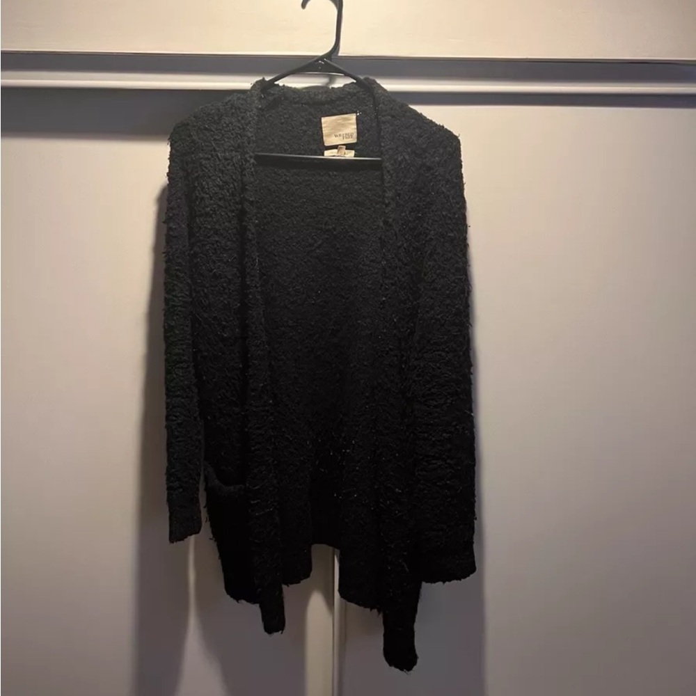 Wilfred Free Sweater Italy Black Thick Warm Cozy Small Read Description